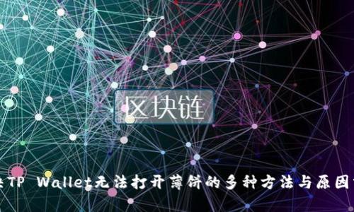 解决TP Wallet无法打开薄饼的多种方法与原因分析